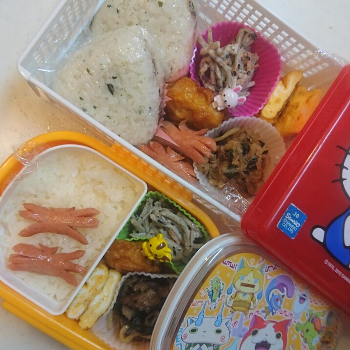 小学生 年少お弁当41